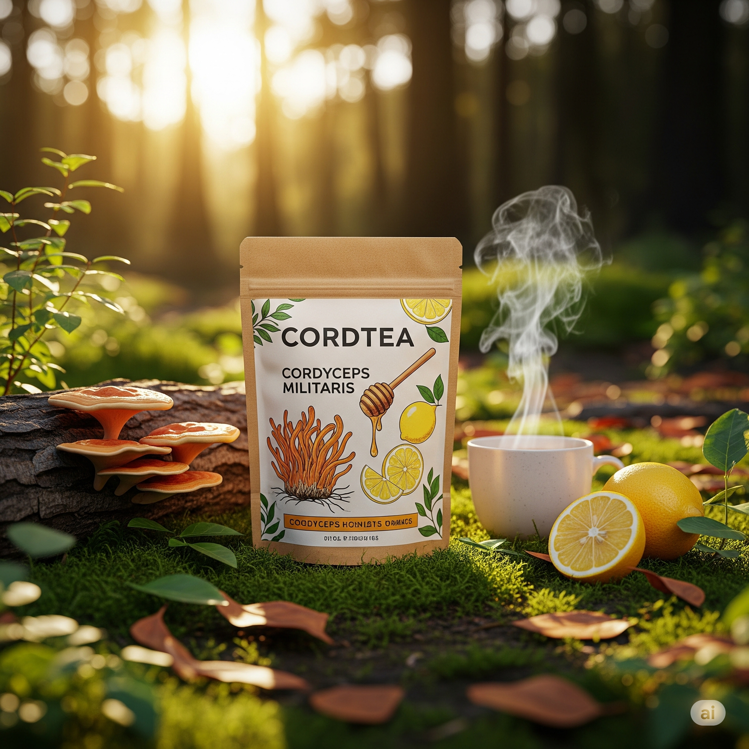 Cordyceps Lemon Honey Tea: The Ultimate Natural Energy Booster