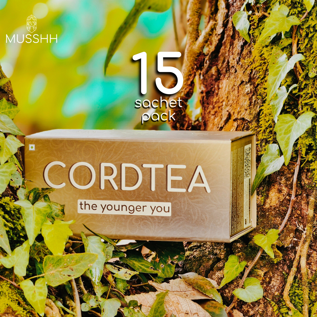 Cordtea – 100% Pure Cordyceps Militaris infused drink | 15 sachets