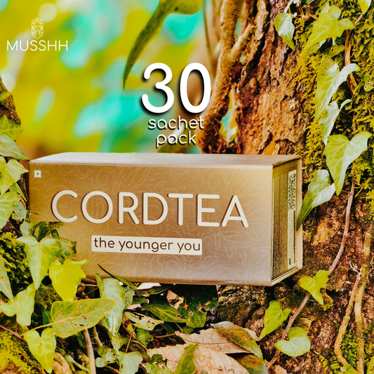 Cordtea – 100% Pure Cordyceps Militaris infused drink | 30 sachets