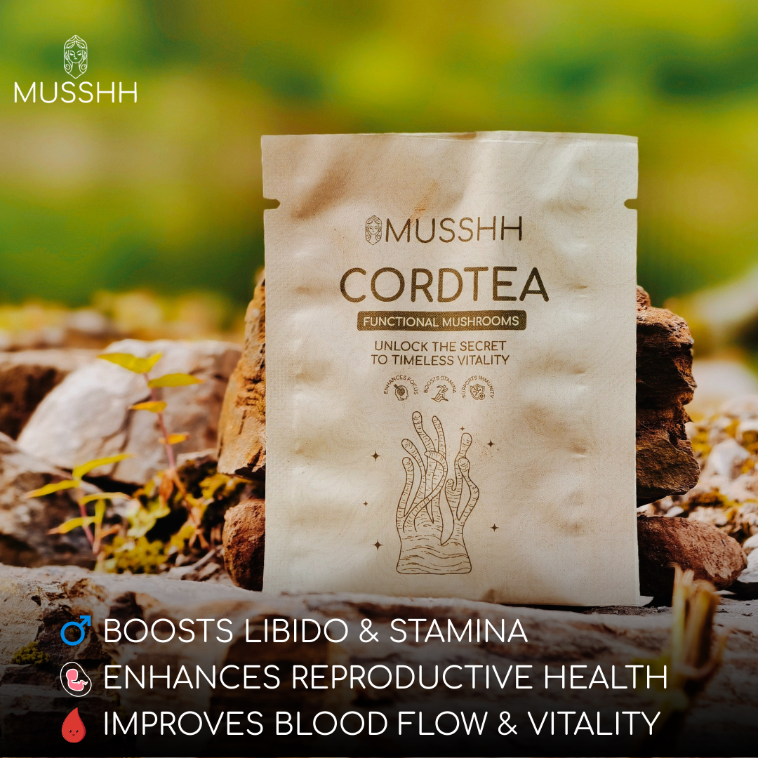 Cordtea – 100% Pure Cordyceps Militaris infused drink | 15 sachets