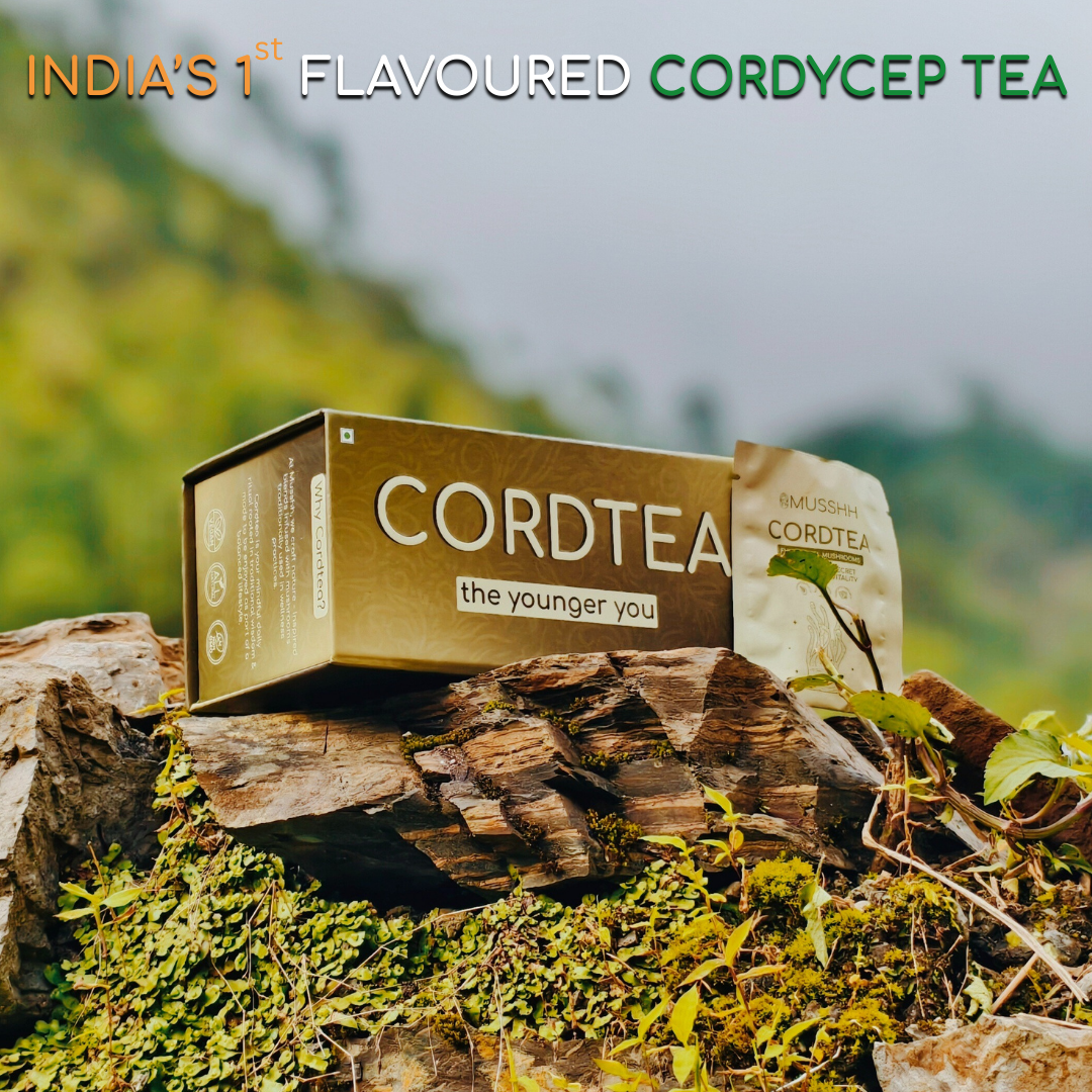 Cordtea – 100% Pure Cordyceps Militaris infused drink | 15 sachets